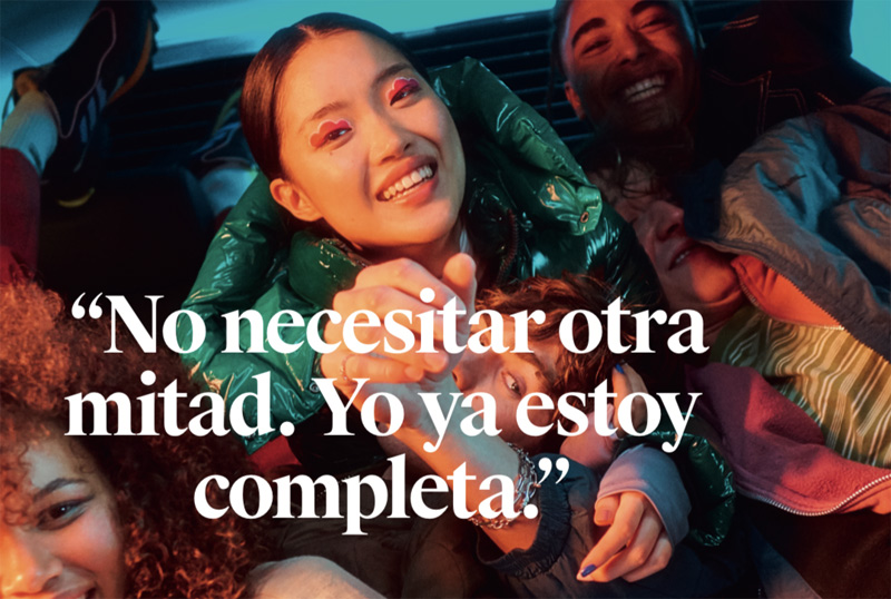 Tinder reedita la campaña #SingleNotSorry