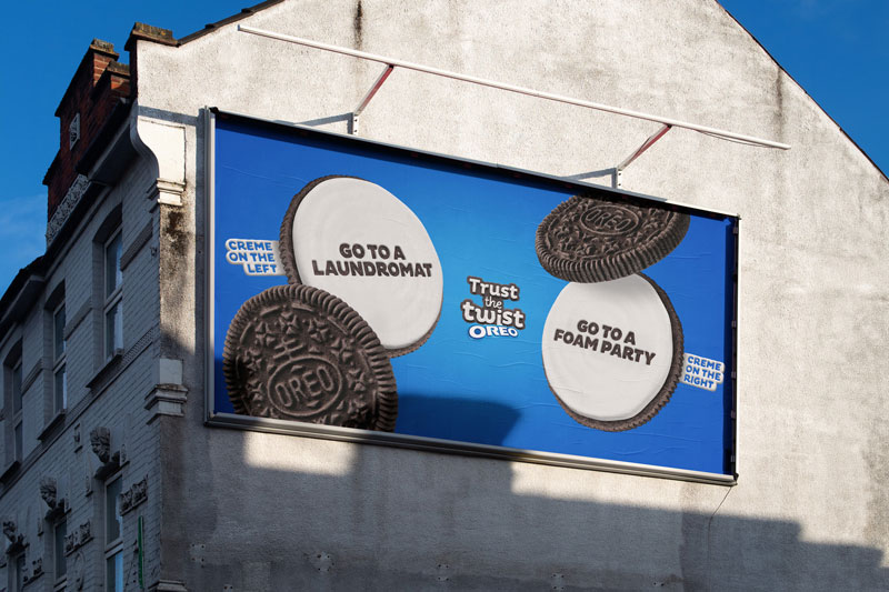 Divertida plataforma de Oreo para tomar decisiones al azar