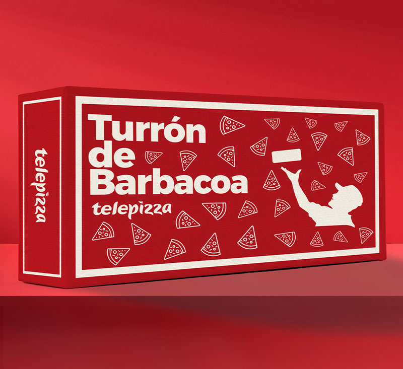 Telepizza anuncia el lanzamiento del Turrón de Barbacoa