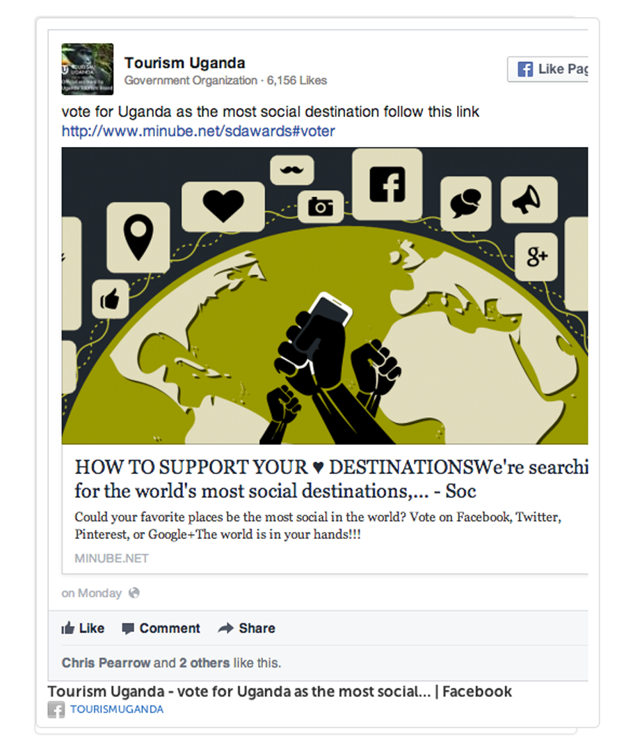 Los destinos más sociales del mundo