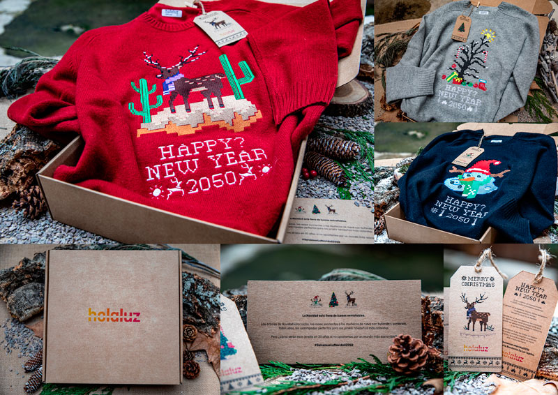 Holaluz presenta los jerséis más feos de la Navidad