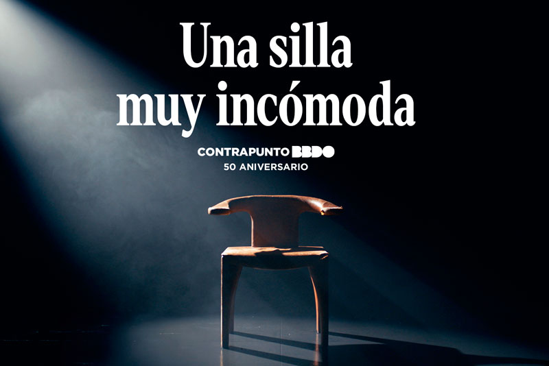 50 años de Contrapunto BBDO: "Una silla muy incómoda"