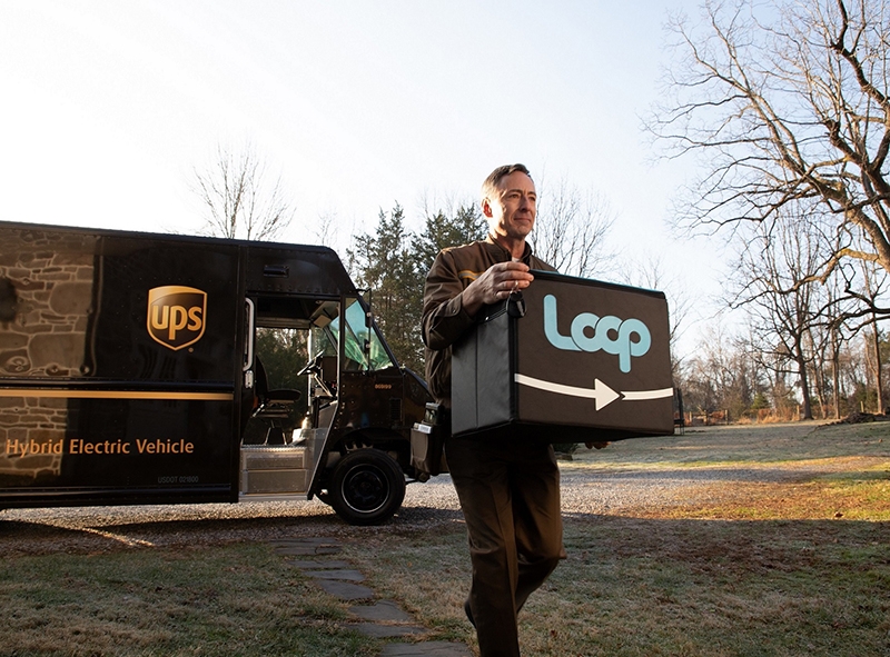 UPS lanza Loops, una solución de embalaje reutilizable