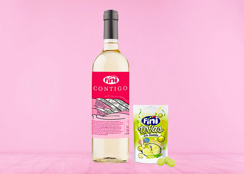 Fini lanza un vino elaborado con uvas de golosinas