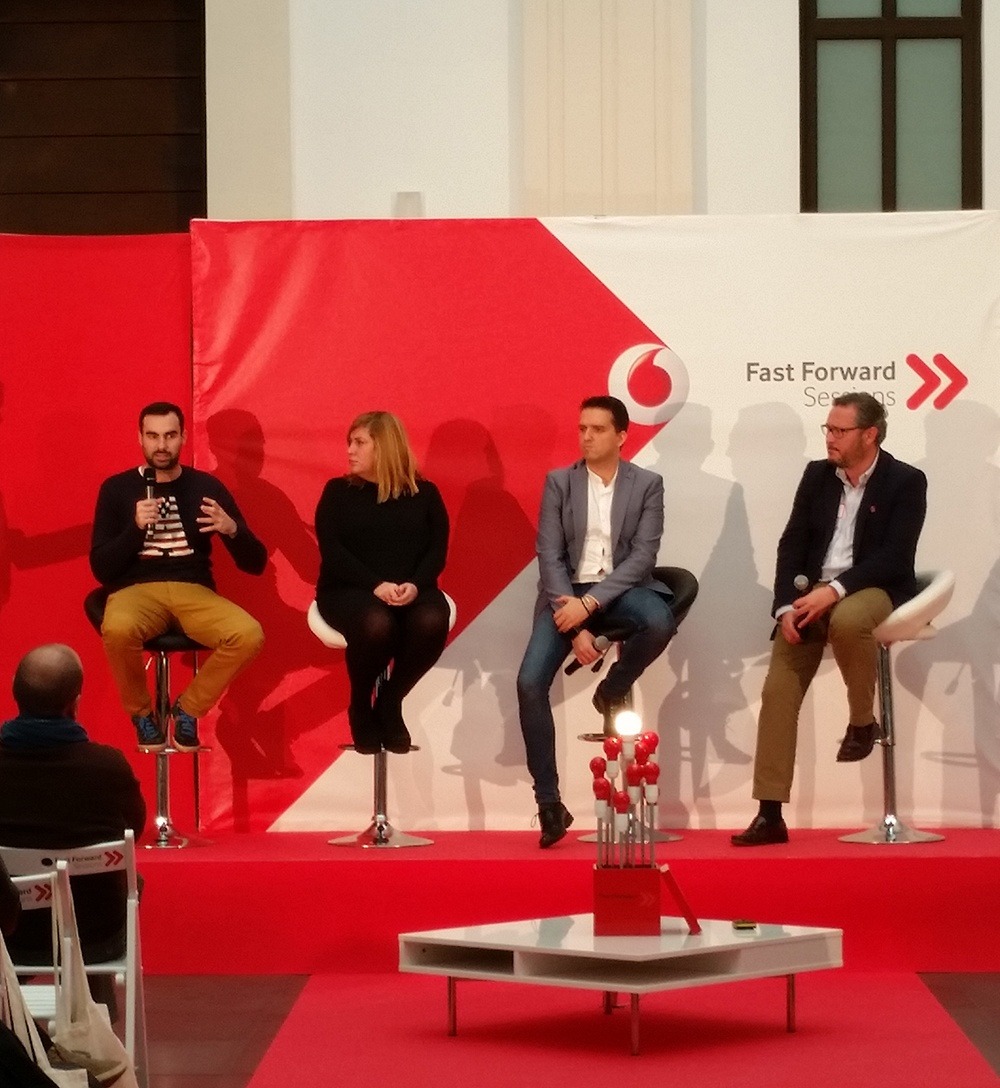 Fast Forward Sessions, de gyro para Vodafone