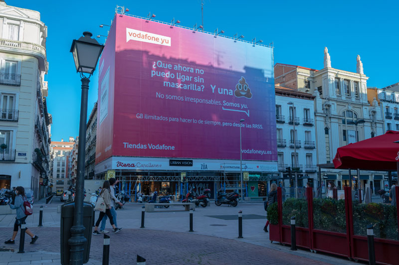 Vodafone reconoce la responsabilidad de los jóvenes