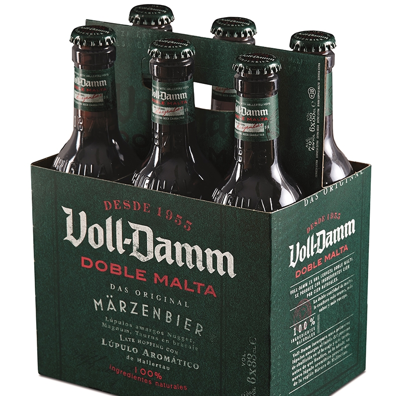 La nueva imagen de Voll-Damm evoca sus orígenes
