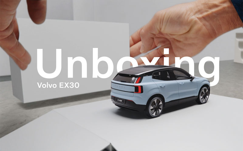 El "unboxing" de Volvo Cars que hace grande lo pequeño