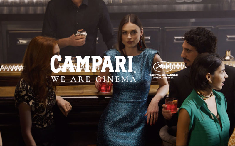 Campari lanza la campaña "We Are Cinema" en Cannes