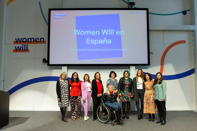 Google presenta "Women Will", para disminuir la brecha de género