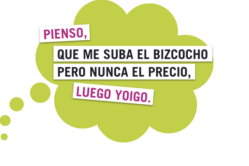 "Pienso, luego Yoigo", el nuevo posicionamiento de Yoigo
