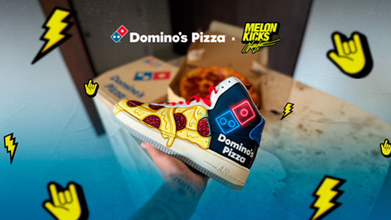 Domino´s sortea en Instagram unas sneakers customizadas