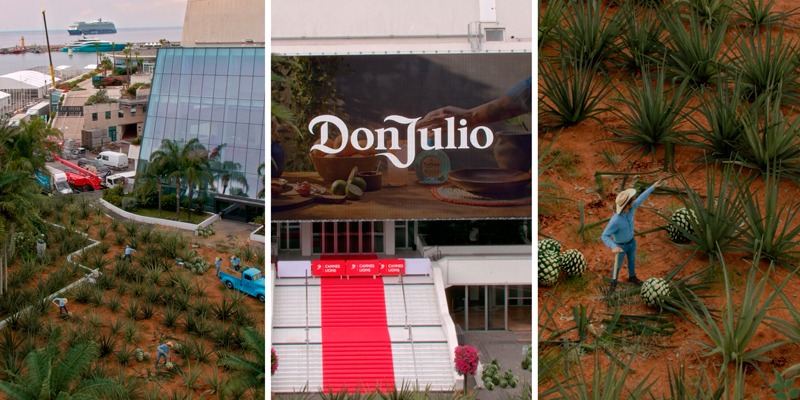 El tequila Don Julio toma el Festival Cannes Lions 2024