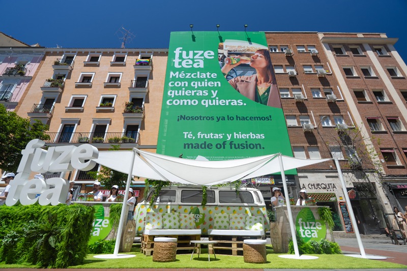 Fuze Tea Fusion se va de viaje por España