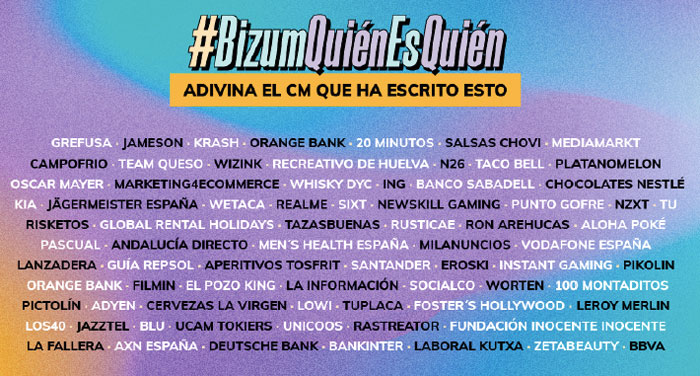 Quién es Quién, de Bizum y Manifiesto.