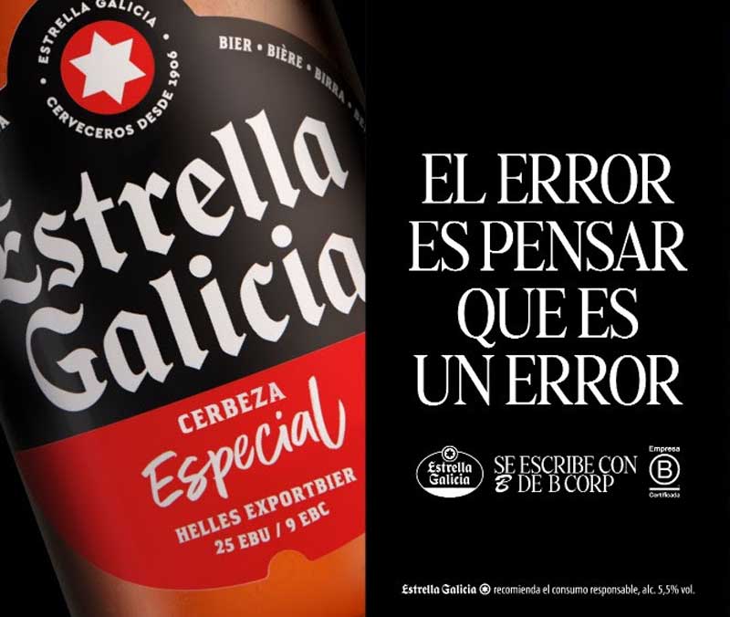 Estrella Galicia quiere arreglar el mundo con una "cerBeza"