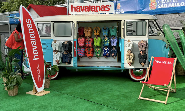 Havaianas patrocina a la delegación brasileña en los Juegos Olímpicos de París.