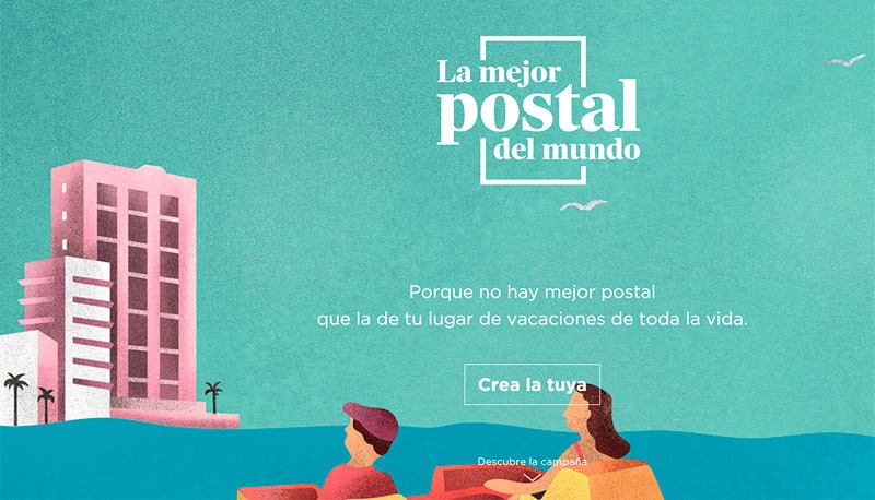 "El mejor lugar del mundo" para crear postales veraniegas