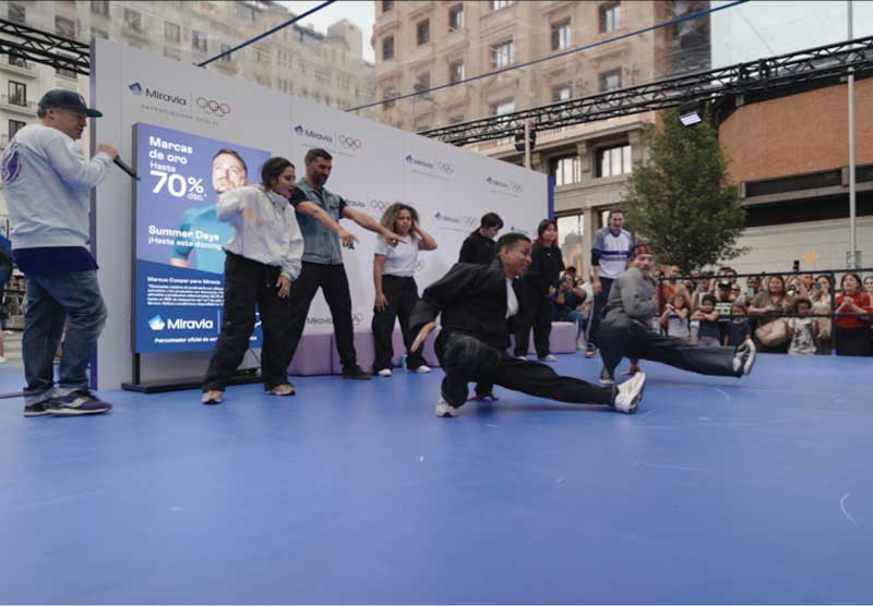 Miravia toma Callao para animar a nuestros atletas