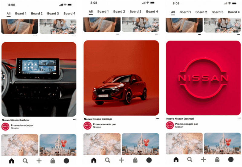 Nissan lanza la primera Brand Week de Pinterest en España