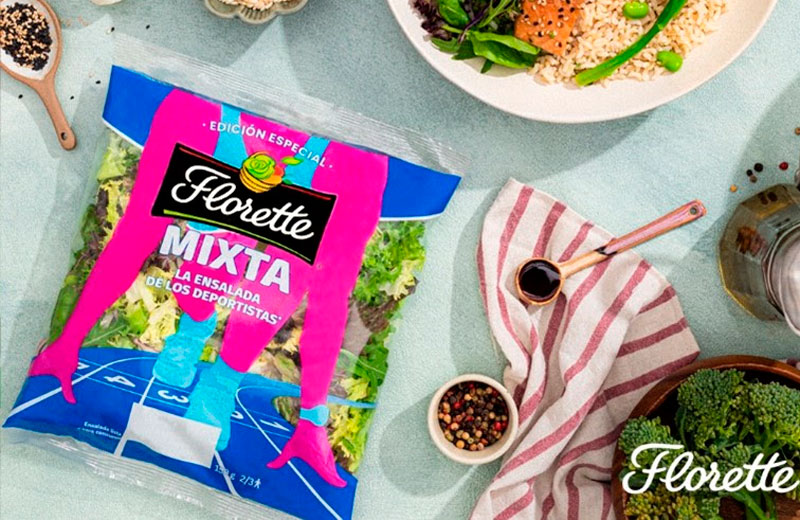 Florette estrena nuevo packaging olímpico