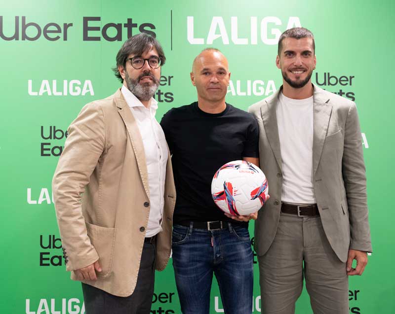 Uber Eats patrocinará LaLiga hasta la temporada 26/27