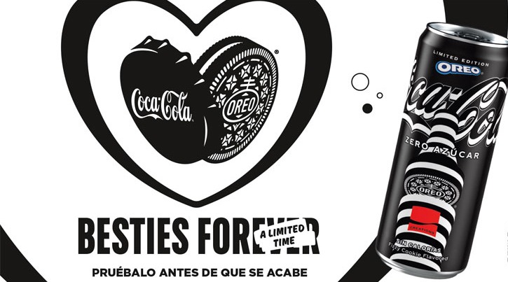 Nueva Coca-Cola Oreo sin azúcar