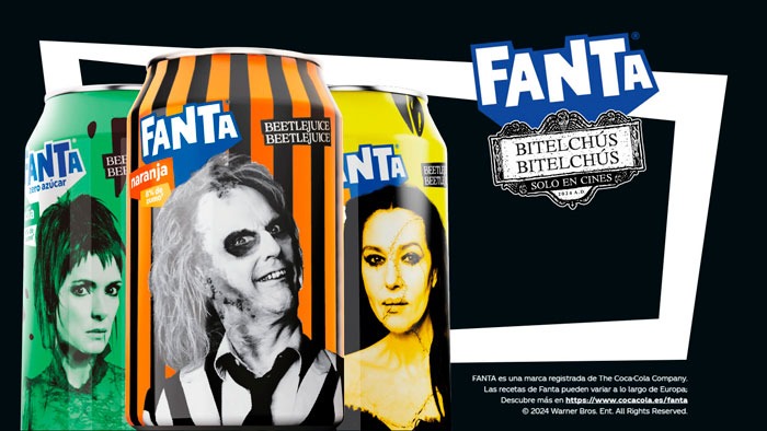 Edición limitada de Fanta con motivo del estreno de Bitelchús.