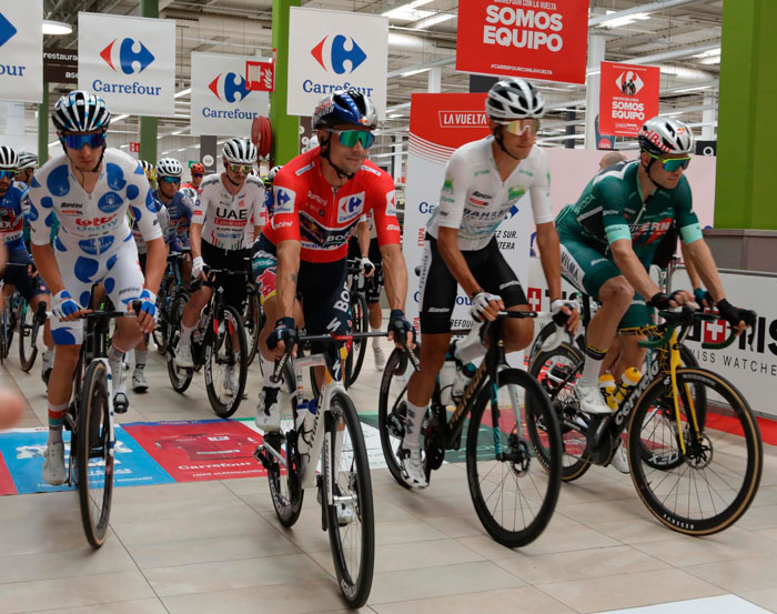 Carrefour lleva doce años patrocinando La Vuelta.