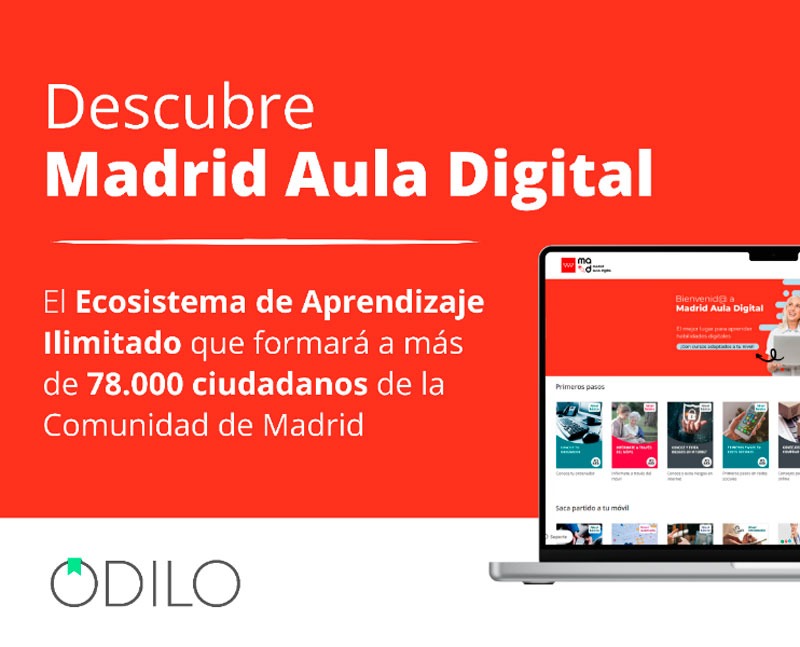Madrid Aula Digital, plataforma de formación en disciplinas digitales