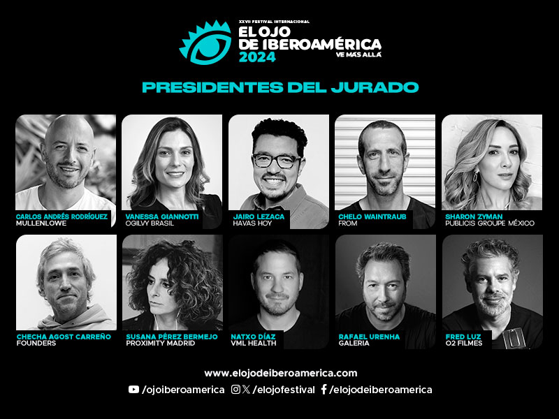 El Ojo 2024 completa la presentación de sus presidentes del jurado