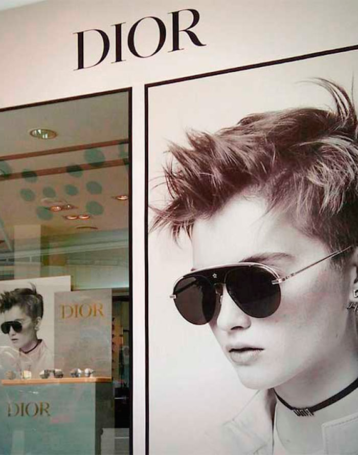 Campaña de Instore para DIOR.