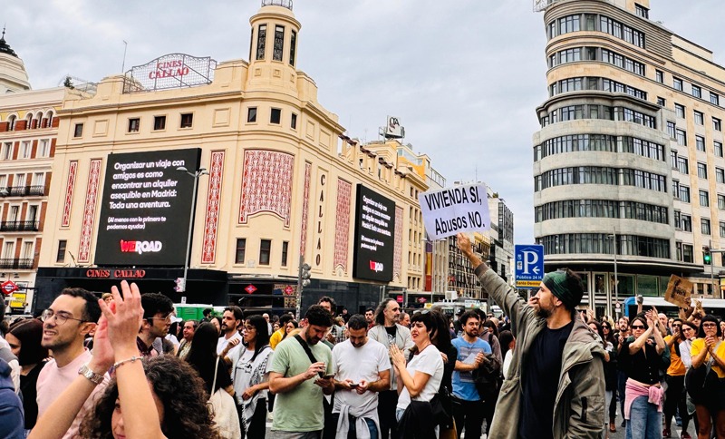 Campaña para visibilizar el problema de acceso a la vivienda