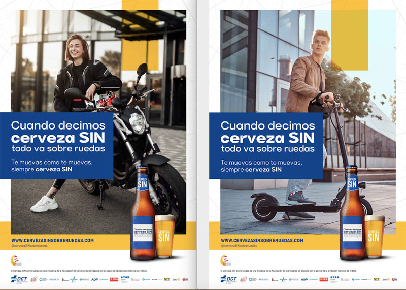 "Cuando decimos cerveza SIN, todo va sobre ruedas"