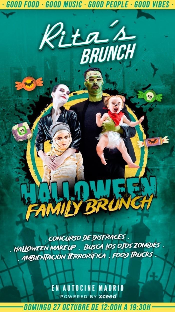 Campaña de Ritas Brunch para celebrar Halloween 2024.