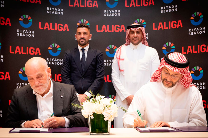Riyadh Season patrocinará LALIGA durante tres años