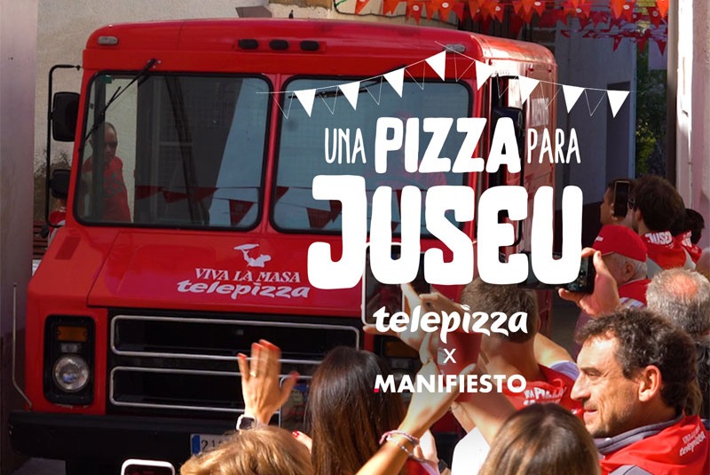 Telepizza crea una pizza inspirada en un pequeño pueblo de Huesca