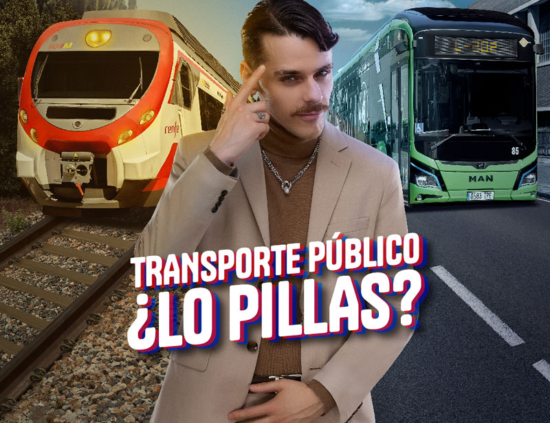 Trap para promocionar el transporte público