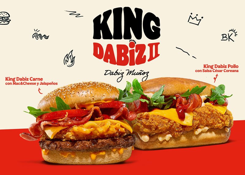 Burger King y Dabiz Muñoz lanzan dos nuevas hamburguesas