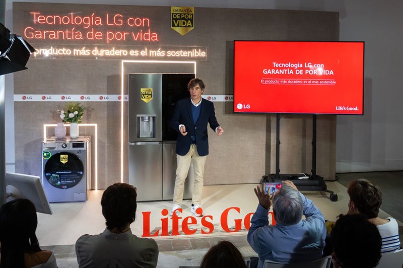 LG España lanza una garantía de por vida