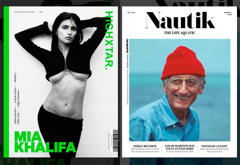 SpainMedia lanza las revistas Nautik y Highxtar en papel