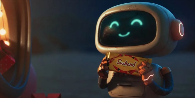 Suchard lleva la Navidad a Marte