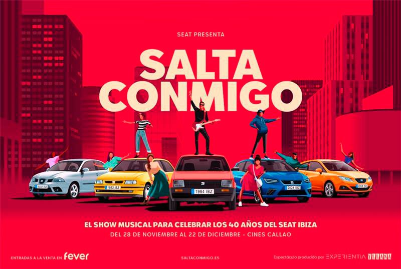 "Salta Conmigo", el musical que celebra los 40 años del SEAT Ibiza