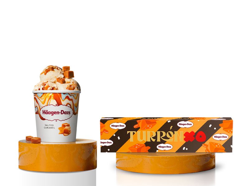 Häagen-Dazs y Dabiz Muñoz lanzan el Turrón XO Salted Caramel