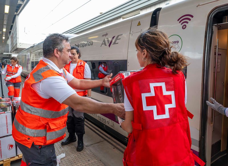 Renfe pone en marcha el "Tren Solidario" en el AVE Madrid-Valencia