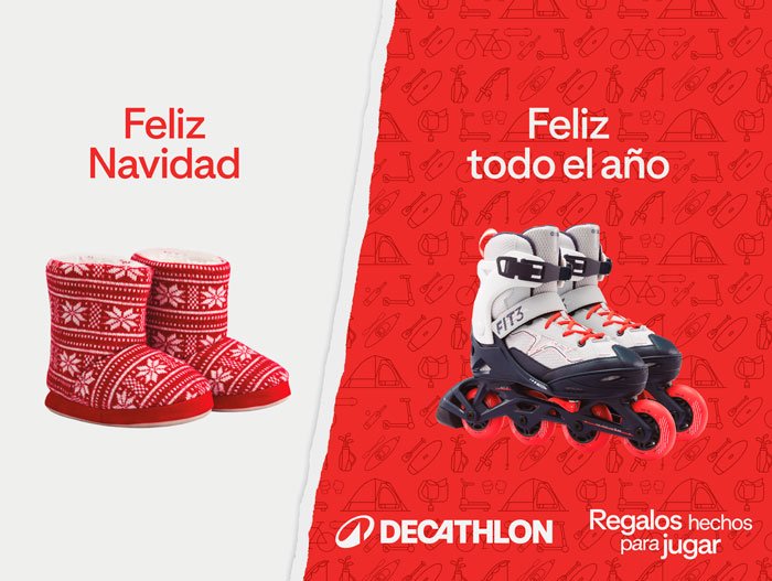 Jesús Calleja y Decathlon animan a regalar deporte esta Navidad.