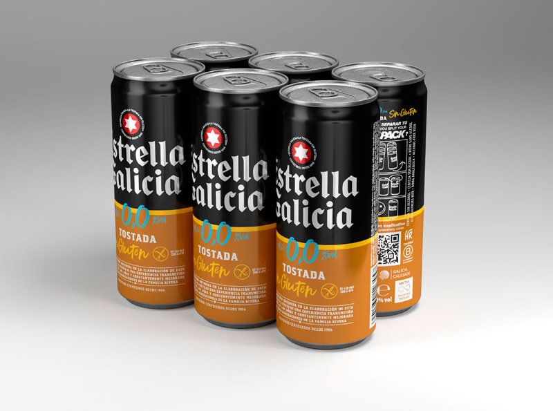 Estrella Galicia lanza la nueva 0,0 Tostada Sin Gluten