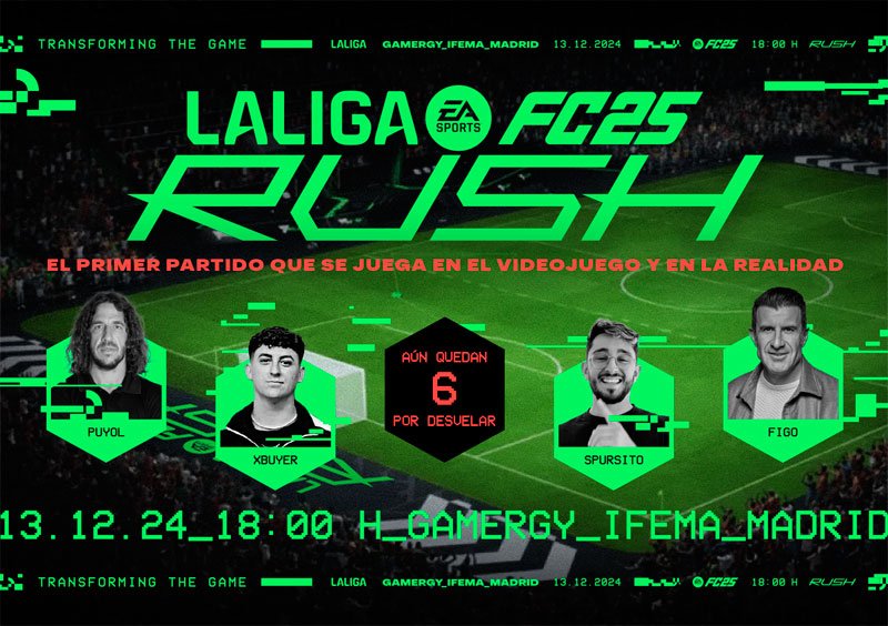 LALIGA y EA SPORTS “fichan” a Luis Figo y Carles Puyol