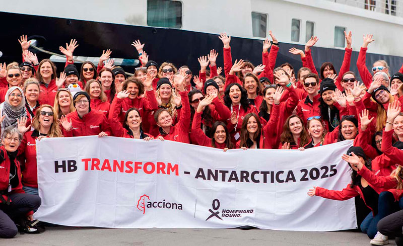 ACCIONA envía a mujeres científicas a la Antártida