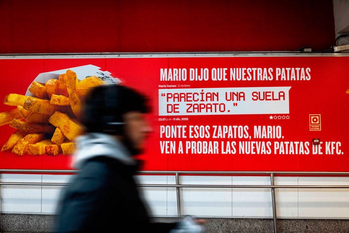 KFC se disculpa por sus "patatas ransias".